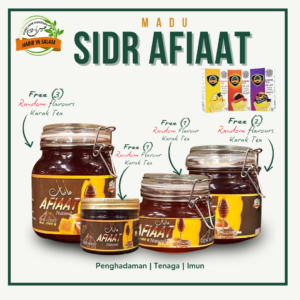 MADU SIDR AFIAAT FREE KARAK TEA