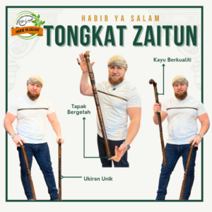 Tongkat Antik Zaitun Habib Ya Salam